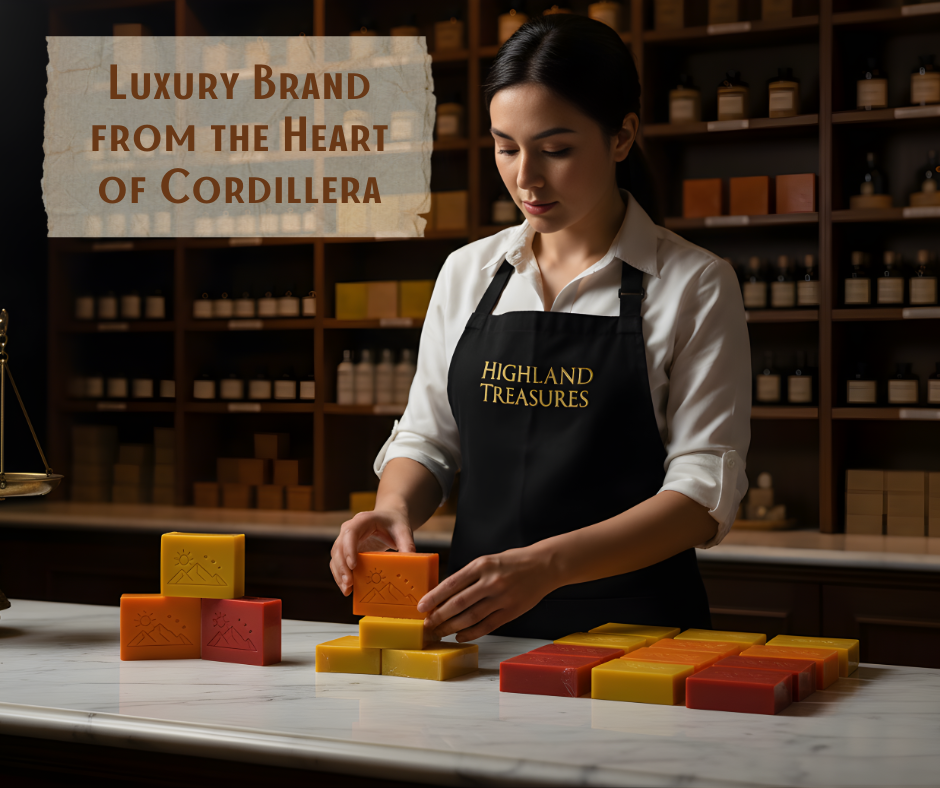 Highland Treasures Luxury Cordillera Soap - Benguet's Finest