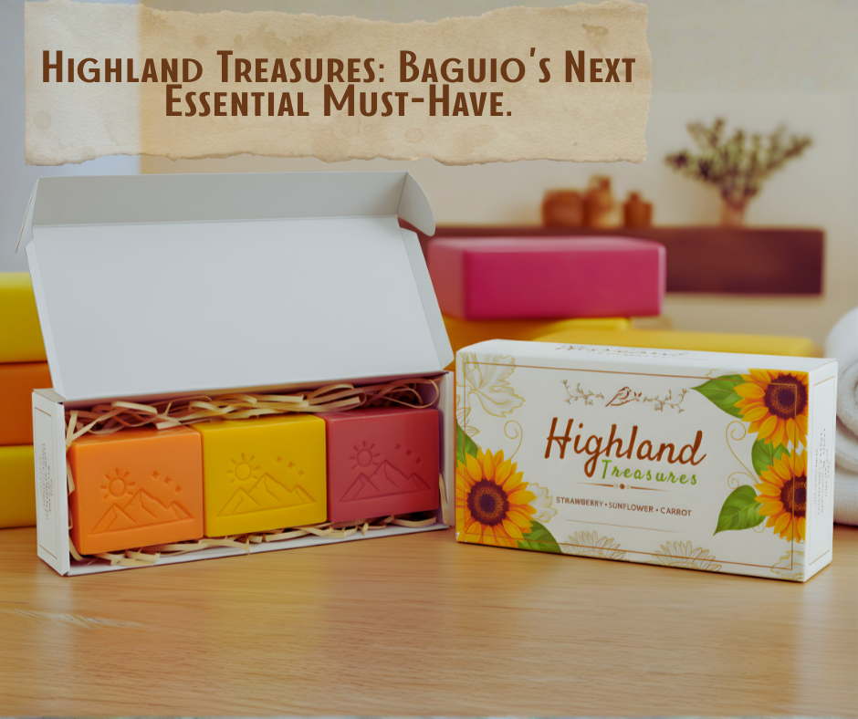 Highland Treasures Luxury Cordillera Soap - Benguet's Finest